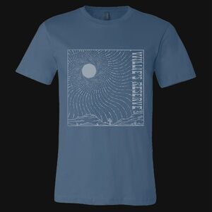 Willie Nelson Concert  Wavy Ray Blue‎ T-Shirt